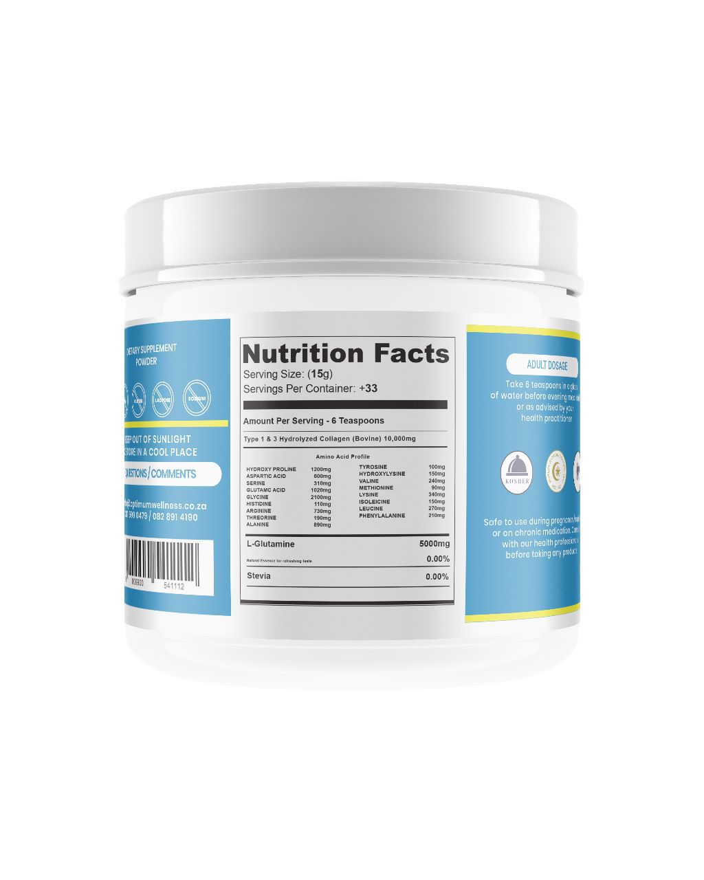 collagen active+ with l glutamine 5000mg