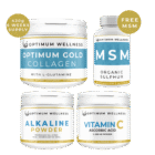 optimum gold combo collagen alkalised vitamin c and msm
