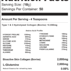 optimum gold skin collagen plus msm
